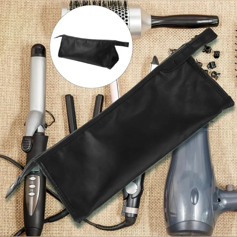 Hair Dryer Travel Bag Hair Dryer Case Portable Travel Carrying Bag Black